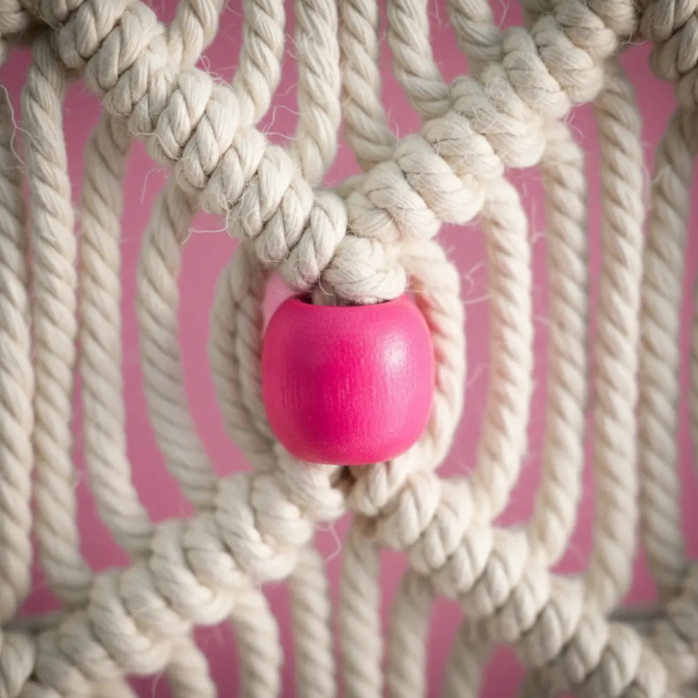 Macrame Self | Boho Self Decor